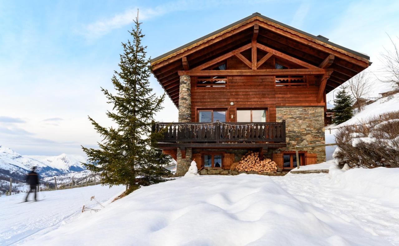 فيلا Chalet Ananas, Hameau Des Marmottes سان-مارتن-دي-بيفيل المظهر الخارجي الصورة