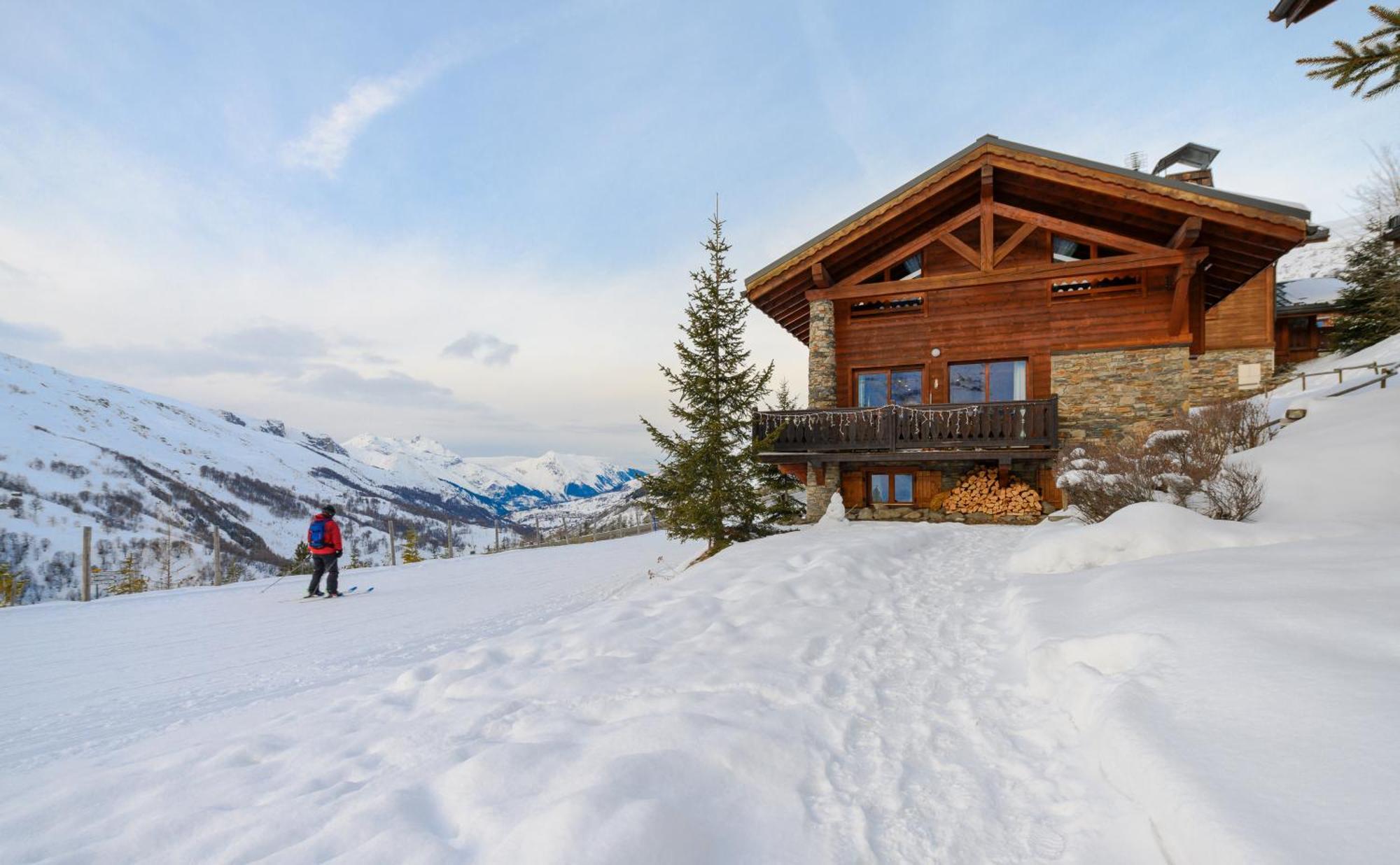 فيلا Chalet Ananas, Hameau Des Marmottes سان-مارتن-دي-بيفيل المظهر الخارجي الصورة